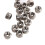100Pcs Zinc Plated Nylon Insert Hex Lock Nuts Black M2.5 & M2 7