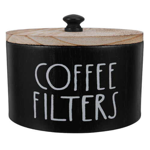 5Stk Holz Kaffeesatzbehälter Zur Aufbewahrung Mit Deckel
