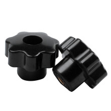 6 Pcs Machinery Latche Knurled Clamping Nuts Knob & 5 Pcs Black Star Grip Knobs