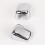 4x Chrome Front Windshield Wiper Nozzle Decoration Cover Trim For- RAM Durango - 300C 3
