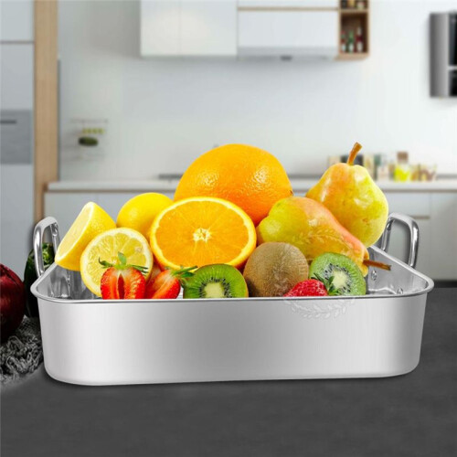 Rectangular Chicken Roasting Pan Non-Stick Grill Household Cooking Roasting Pan 1