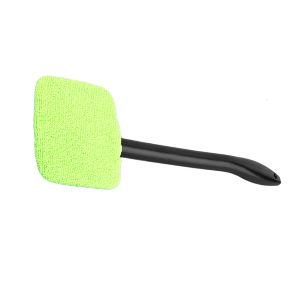 Car Glass Cleaning Kit Long Handle Windshield Wiper Brush Fog Dust Removal Tool 9381385441505