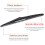 3X Rear Wiper Arm Blade Assembly - for   JK 2007-2016 7