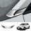 4x Exterior Chrome Silver A Pillar Front Side Window Panel Cover Trim Garnish for    2021 2022 2