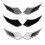 4x Exterior Chrome Silver A Pillar Front Side Window Panel Cover Trim Garnish for    2021 2022 4