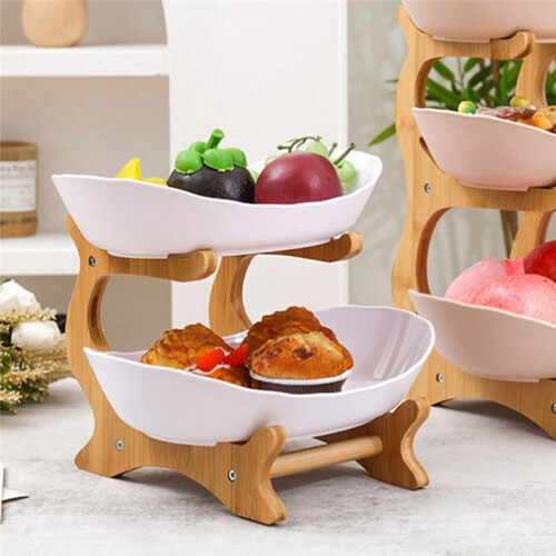 Fruit Tray Racks Table Plates Dinnerware Kitchen Fruit Bowl Partitioned Candy Cake Trays Tableware Dishes A 1