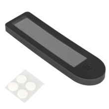 Silicone Panel Protector Compatible with 4 Pro Electric Scooter Display Screen Case Board Panel Waterproof Cover Black