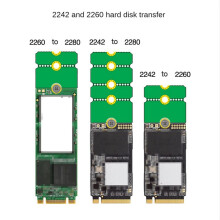 5X NGFF NVME M.2 Extended Bracket 2230 Till 2242/2260/2280, 2242 Till 2280, 2260 Till 2280 Transfer Adapter Expansion Rack Board