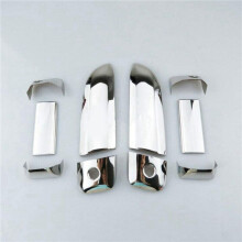 20Pcs/Set Car ABS Chrome Door Handle Bowl Insert Frame Overlay Panel for Hiace 2005-2015 Car Styling