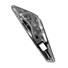 2X for - X3 X4 F25 F26 2013-2017 Front Left Side Chrome Trim Finisher Turn Signal Light Lamp Cover Trim
