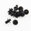240 x 8mm Car Hole Plastic Rivets Fastener Bumper Push Pin Clips Clip 2