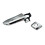 3X Car Front Door Outer Handle Chrome Left&Right for  Hiace Van 2005-2018 Commtuer Quantum 6