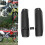 2Pair Pit Dirt Bike Front Fork Absorber Protector Covers Fork Guards for 90Cc 125Cc 140Cc 160Cc Universal Motocross 2