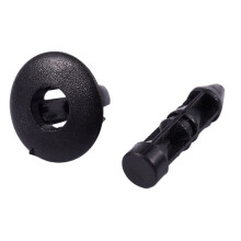 7mm Trou en Plastique Rivets Attache Auto Voiture Pare-Chocs Push Clips 600 Pcs