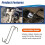 Brake Caliper Piston Rewind Tool Brake Piston Wind Back Tool,Upgraded Brake Caliper Compression Tool,Brake Caliper Wind 5