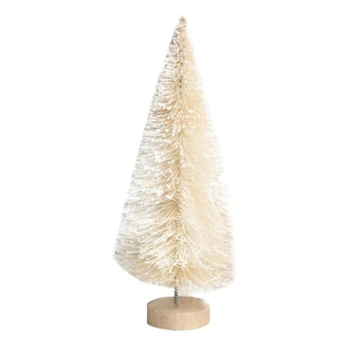 Christmaes Tree Decorations, Bottle Brush Trees Christmas Table Decorations Artificial Miniature Christmas Trees