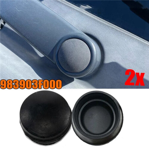 6X Frontscheibe Wischerarm Mutter Abdeckkappe Schraube Blattarm Mutterkappe für  983804H050 1