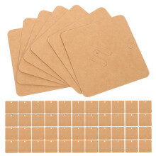 1200Stk Papier Schmuckhalter Khaki Für Broschen Und Lagerung