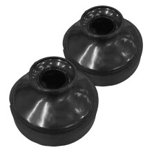 8Stk Kunststoff Alto Saxophon Dämpfer Schwarz Rund Für Und Bühne