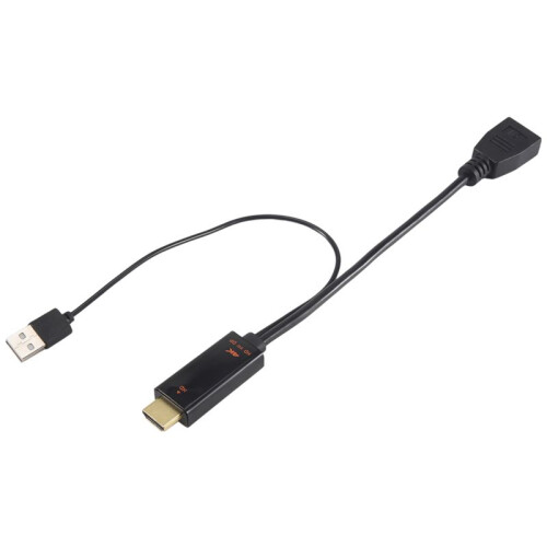 Cabo Conversor  CompatíVel para  FêMea 4K@60Hz  CompatíVel para Cabo Adaptador Conversor DP