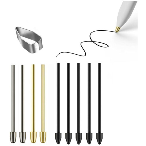Metal Nibs/Tips Replacement Tips for  2,  Pen Tips for  1/2 Stylus  Pen 2