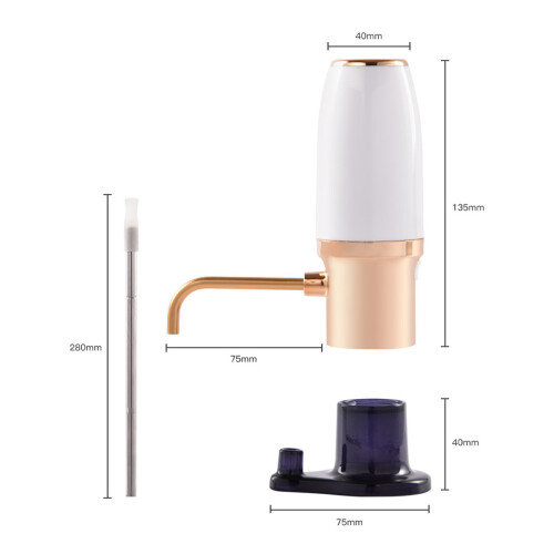 Automatic USB Rechargeable Wine Aerator, 800mAh, 135mm 1