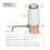 Automatic USB Rechargeable Wine Aerator, 800mAh, 135mm 5