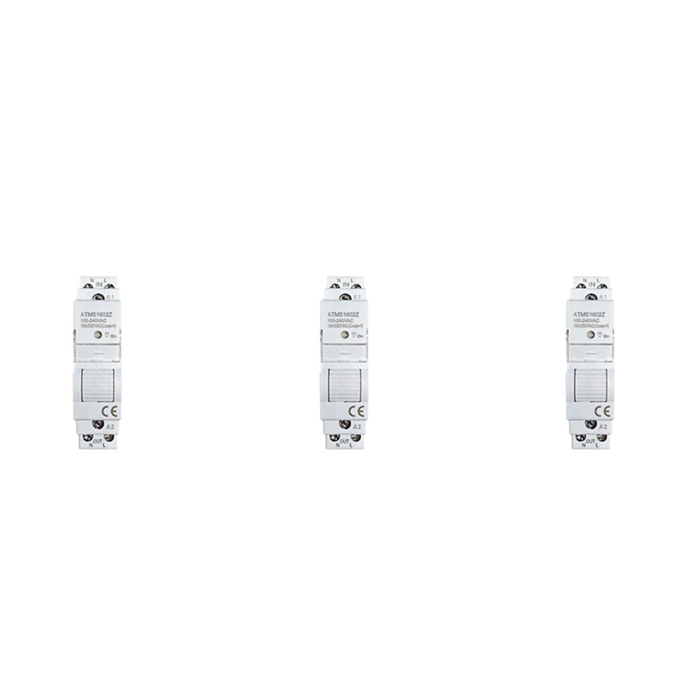 3X Tuya Life Zigbee 16A Din Rail 1P Kwh Meter With Monitor Timer Support App Remote Control 6031002529729