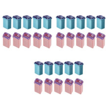 30 PCS of 20Amp 30Amp Miniature Box Fuses FMM MCASE Type FMM Maxi Fuses ("Low Blow")