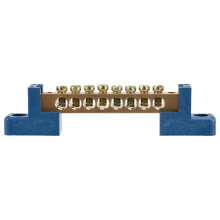 8 Terminal Bus Bar Terminal Block 10 Pack Messing Draad Schroef Terminal voor Auto Boot Marine Ground Power Distribution: