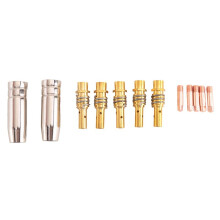 Ensemble de PièCes de Soudage de Porte-Embouts de Contact de Buses Accessoire de Consommable pour Soudeur Mig Adapté à la Machine de Soudage au