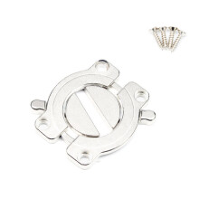 Desktop Assemble Connector Zinc Alloy Fasten Connector Extrusion Hinges Invisible Concealed Hinge Bearing