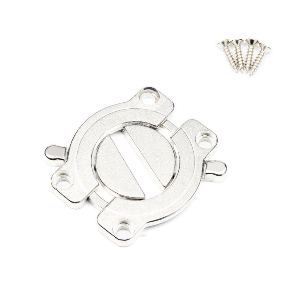 Desktop Assemble Connector Zinc Alloy Fasten Connector Extrusion Hinges Invisible Concealed Hinge Bearing 4714126670806