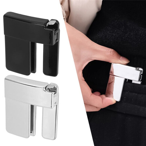 Pants Waist Shrink Clip Buckle Durable Multi Function Belt Clip Buckle Multi Function Belt Clip Buckle Black 2