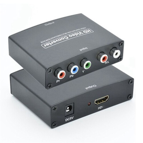 3X Convertitore da Ypbpr un  Component un HD Compatibile con  Convertitore da Ypbpr+L/Raudio un  Compatibile 2