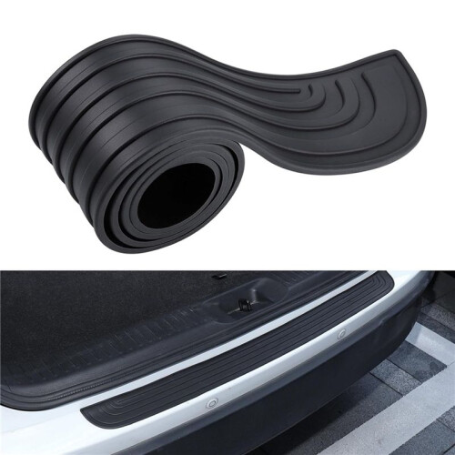2X Car Rear Bumper Protector, Universal Flexible Bumper Guard Protector, Anti-Scratch Rear Bumper Protector Strip 1