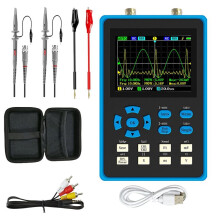 DSO2512G Oszilloskop - 2-In-1-Digitaloszilloskop und DDS-Signalgenerator, 120 MHz Bandbreite, 500 MSa/S Abtastrate