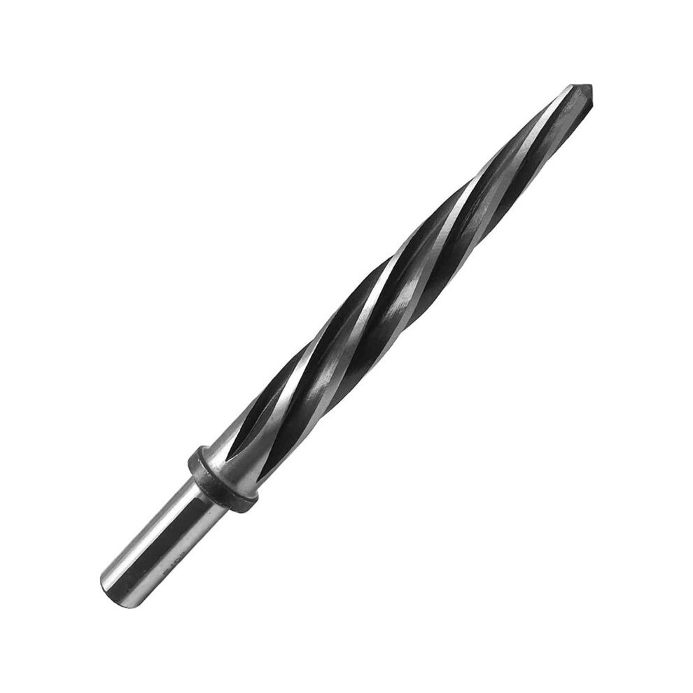 5/8Inch Spiral Flute Reamer With 1/2 Inch Shank, M2 Hss Bridge/Construction Reamer Taper Chucking Reamer Drill Bit 6032948339434