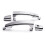 4X Front Left with Keyhole Front Right/Rear Chrome ABS Door Outer Handle Covers for  Captiva Sport/Aveo/Saturn 4