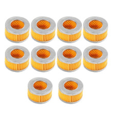 10 Stuks Luchtcompressor Mute Luchtinlaat Stille Olievrije Filterelementen 65X36X36Mm Gereedschap Accessoires Nieuw