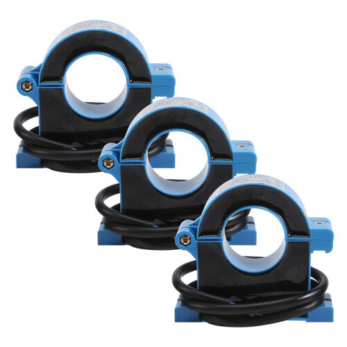 3 Delar/Sats Liten AC-StröMtransformator Ct 100A/5A NivåStröMtransformator AC Split Core Ct-Sensor