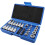 34Pcs Torx Socket Set Triple Square Socket Set Torx Bit Socket Set Star Bit Set Male Female Set 1
