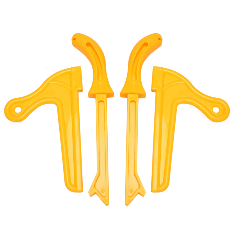 4Pcs Steady Jointers Table Saw Grip Push Stick Set Safety Block Woodworking Tool Push Stick Woodworking Wood Saw Pusher 4712875073930