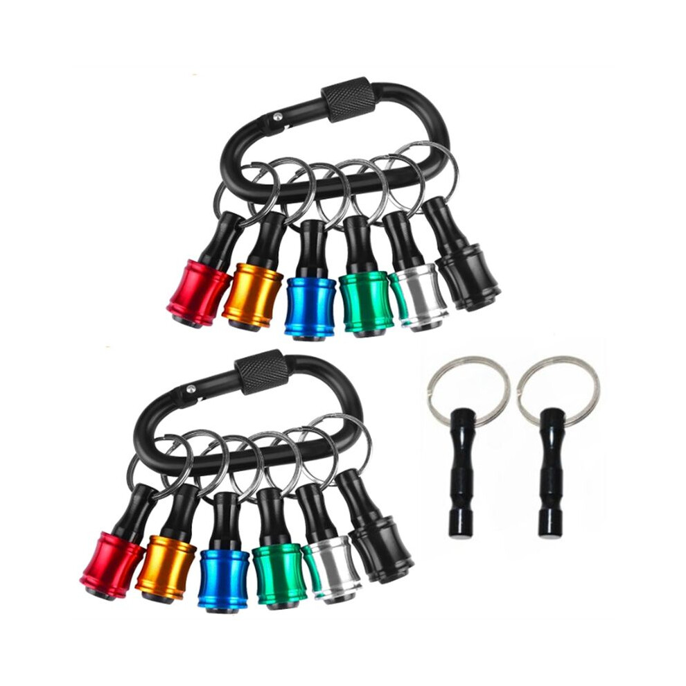 1/4 Inch Hex Bits Holder Keychian, Keychain Extension Bar Screwdriver Bit Holder Socket Adapter 4713906103749