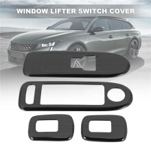 4Pcs Car Door Window Armrest Cover  Button Panel Trim for  C5  508