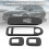 4Pcs Car Door Window Armrest Cover  Button Panel Trim for  C5  508 4