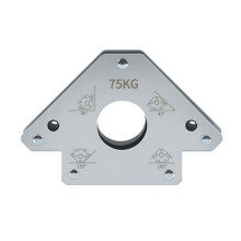 Elektriska SvetshjäLpverktyg Magnetisk Svetspositionerare Elektrisk SvetsjäRn Absorption RäTvinklig Magnet 75Kg
