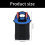 Zippered Two Bottle Wine Cover Crafted From Flexible Neoprene 3