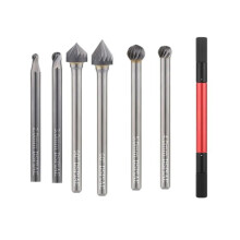 AT-CT Universal Chamfering Tool Φ3.0mm Shank Chamfer Drill Bits with Blades Professional Model Making Tools DIY New 5PCS