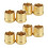 High Quality Plated RCA Cap Plug Short-Circuit Socket Phono Connector Shielding Caps Speaker Accessories 1